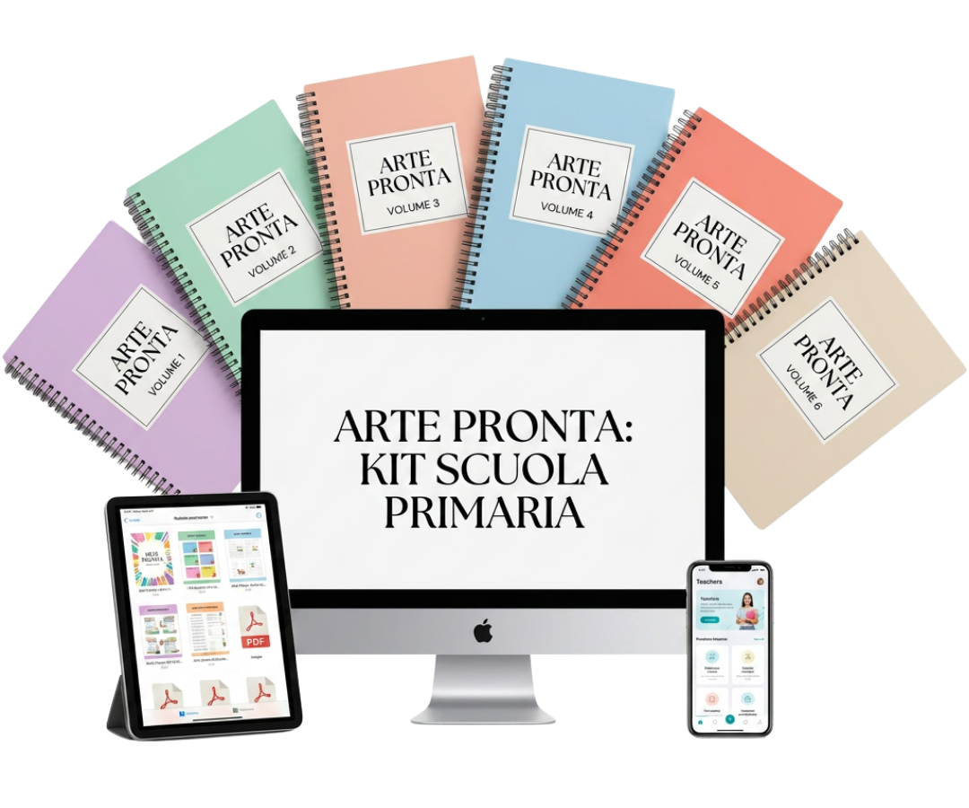 ART READY: Primary School Kit + 🎨 MAGIC COLOR: The Quick Techniques Manual + AGENDA 2030: 12 Art & Sustainability Workshops