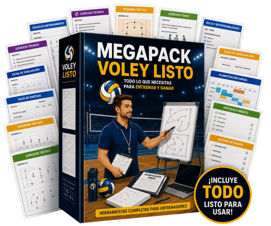 MEGAPACK VOLLEY READY + PRO TACTICAL KIT